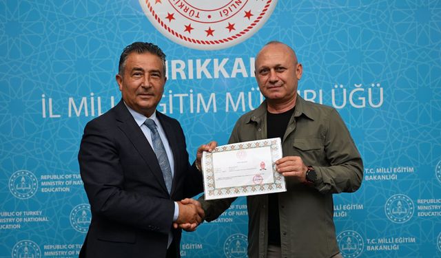 Orhan Bozkurt’un Başarısı Ödülle Taçlandırıldı