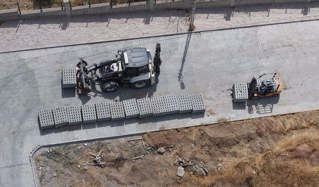 Kırıkkale’de Mahalle Yollarına Belediye Dokunuşu