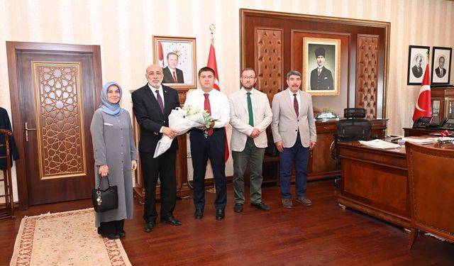 Kırıkkale İl Müftülüğünden Vali Sarıibrahim’e Ziyaret