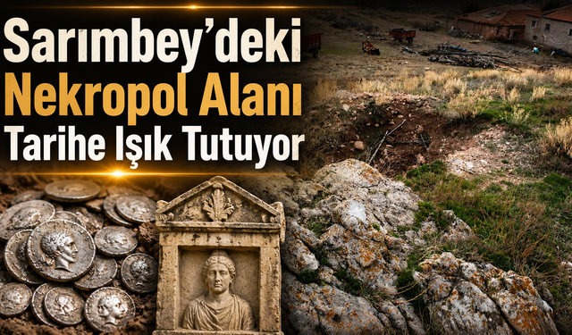 Sarımbey’deki Nekropol Alanı Tarihe Işık Tutuyor