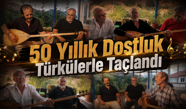 50 Yıllık Dostluk Türkülerle Taçlandı
