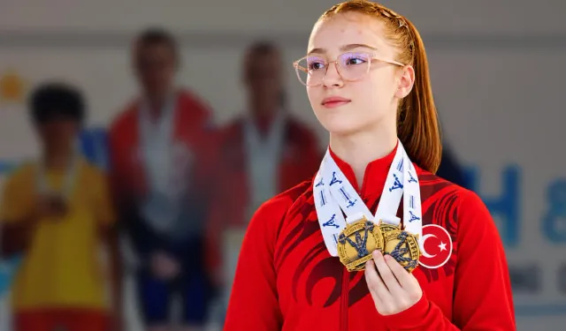 Kırıkkaleli Ecrin Naz Şahin Avrupa’nın Zirvesine Çıktı