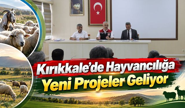 Kırıkkale’de Hayvancılığa Yeni Projeler Geliyor