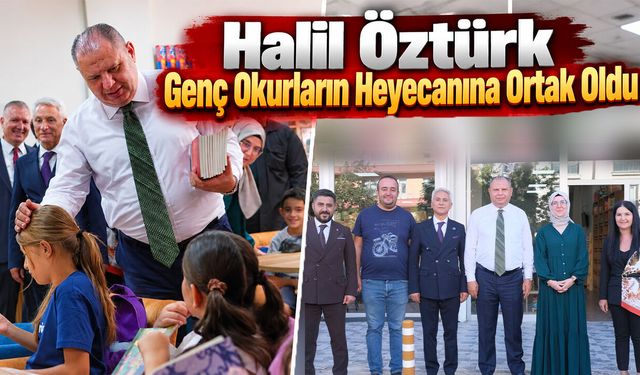 Halil Öztürk Genç Okurların Heyecanına Ortak Oldu