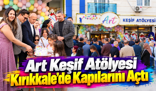 Kırıkkale’de Miniklerin Yeni Adresi: Art Keşif Atölyesi