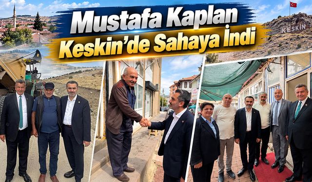 Mustafa Kaplan Keskin’de Sahaya İndi