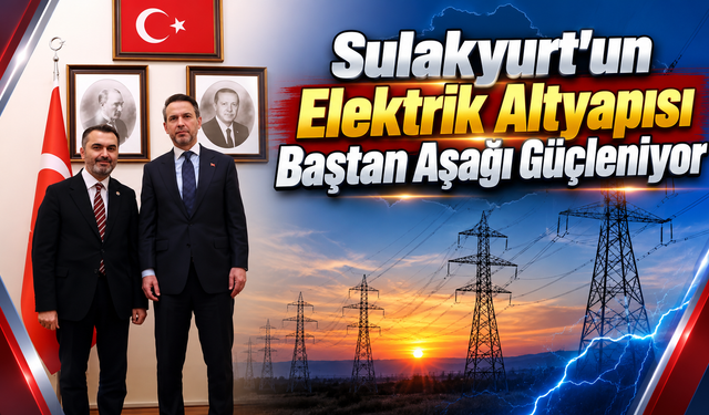 Sulakyurt’un Elektrik Altyapısı Baştan Aşağı Güçleniyor