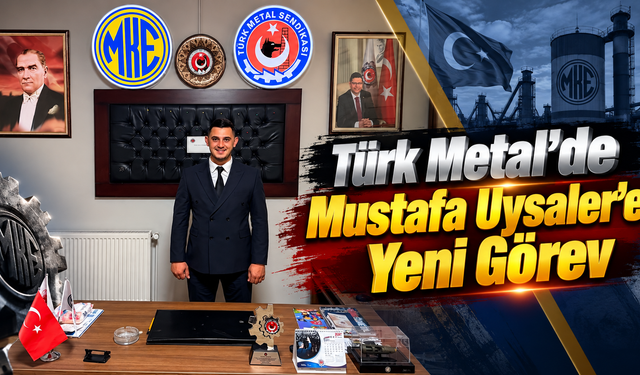 Türk Metal’de Mustafa Uysaler’e Yeni Görev