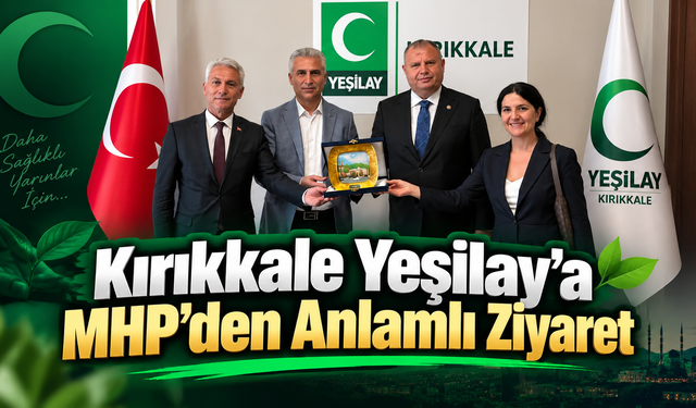 Kırıkkale Yeşilay’a MHP’den Anlamlı Ziyaret