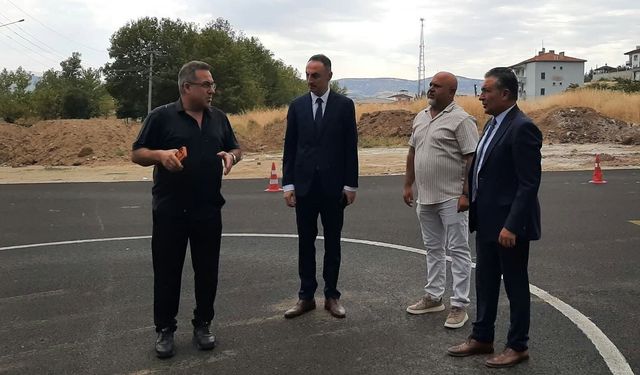 Kırıkkale’de Motosiklet Sınav Alanı Yenileniyor