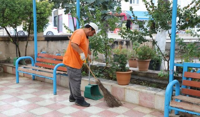 Yahşihan’da Camilerde Hijyen Mesaisi
