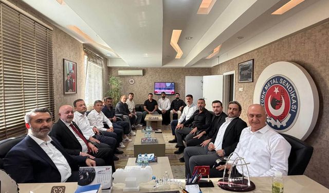 Kaplan’dan Levent Öztürk’e Hayırlı Olsun Ziyareti