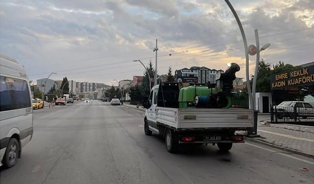 Yahşihan’da Sinek ve Haşerelere Karşı Mücadele