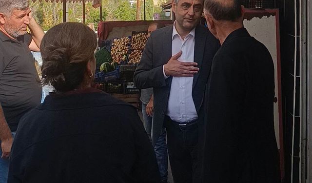 Engin Pehlivanlı Keskin Sokaklarında Vatandaşlarla Buluştu