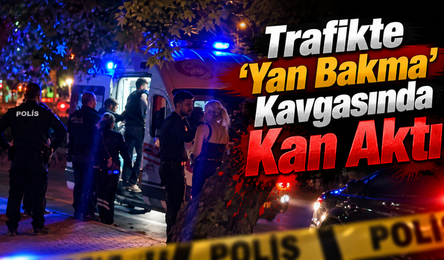 Trafikte ‘Yan Bakma’ Kavgasında Kan Aktı