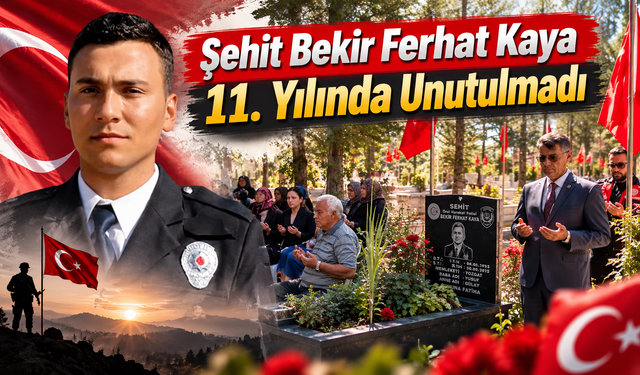 Şehit Bekir Ferhat Kaya Şehadetinin 11. Yılında Anıldı