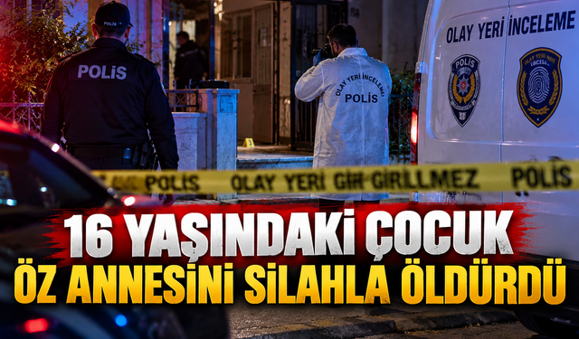 16 Yaşındaki Çocuk Öz Annesini Silahla Öldürdü