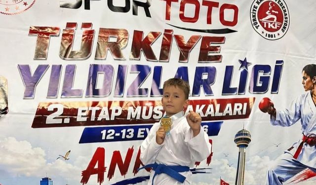 Minik Sporcumuzun Türkiye başarısı