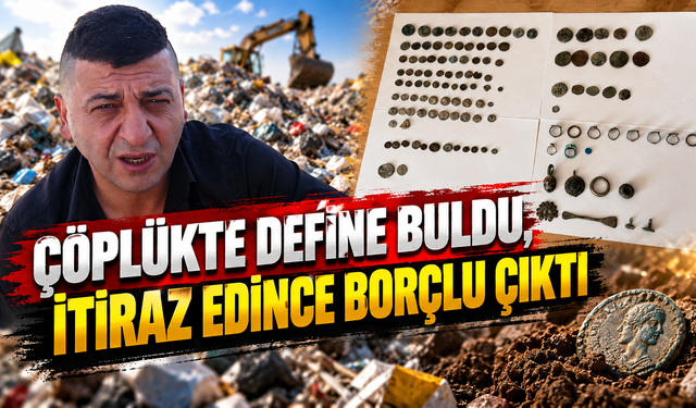 Çöplükte Define Buldu, İtiraz Edince Borçlu Çıktı