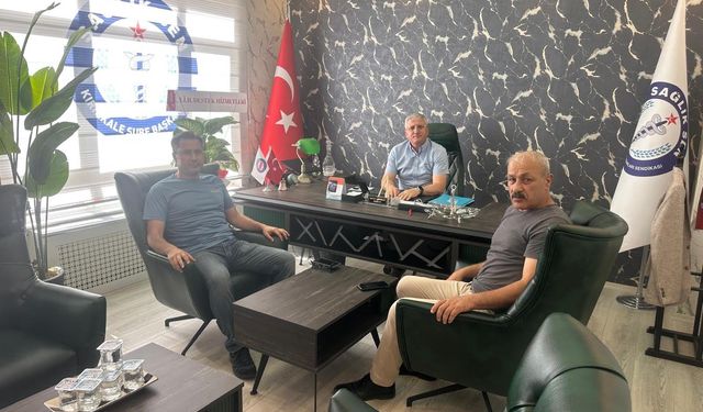 Kırıkkale Sağlık-Sen’e Albayrak ve Güvenç’ten Ziyaret