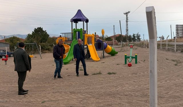 Balışeyh’te Minikler Yeni Parklarına Kavuşuyor