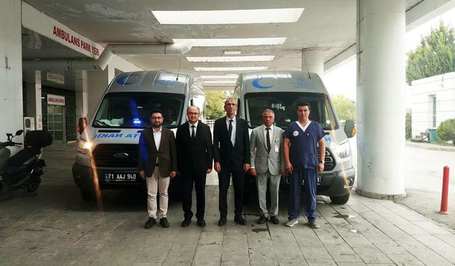 Kırıkkale’de Sağlık Filosuna Yeni Takviye