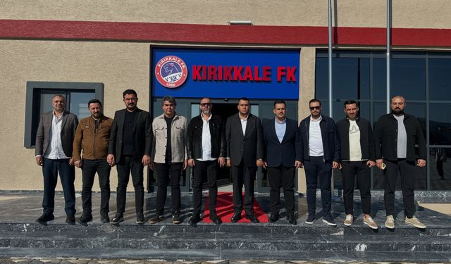 Emrah Doğan ve Ekibinden Kırıkkale FK'ya Ziyaret