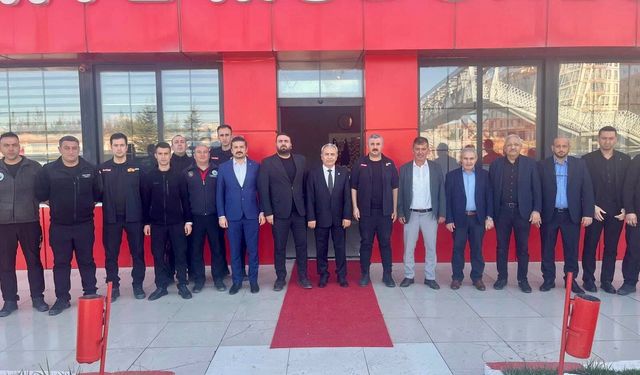 Başkan Vekili Açıkgöz İtfaiyecilerle Bir Araya Geldi