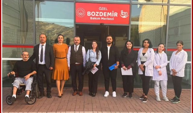 Kırıkkale'de Özel Bakım Merkezine Denetim