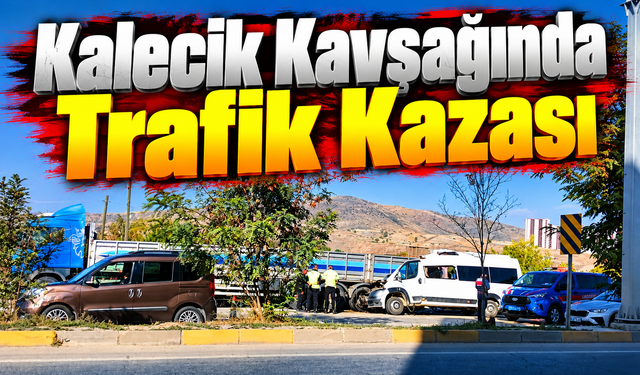 Kırıkkale’de Kalecik Kavşağında Trafik Kazası