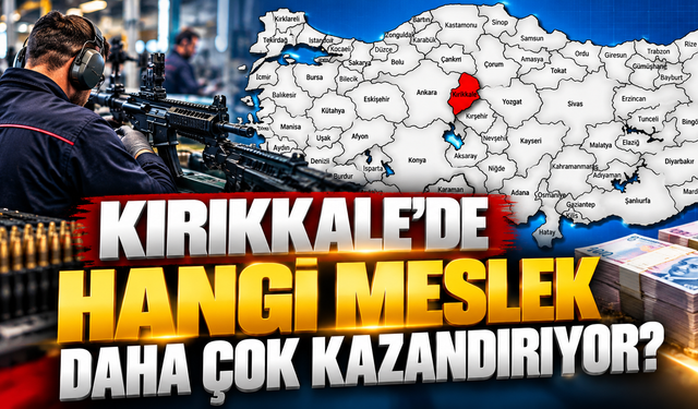 Kırıkkale’de En Çok Kazandıran Meslek Belli Oldu!
