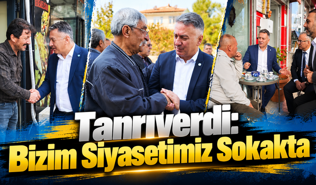 Tanrıverdi: Bizim Siyasetimiz Sokakta