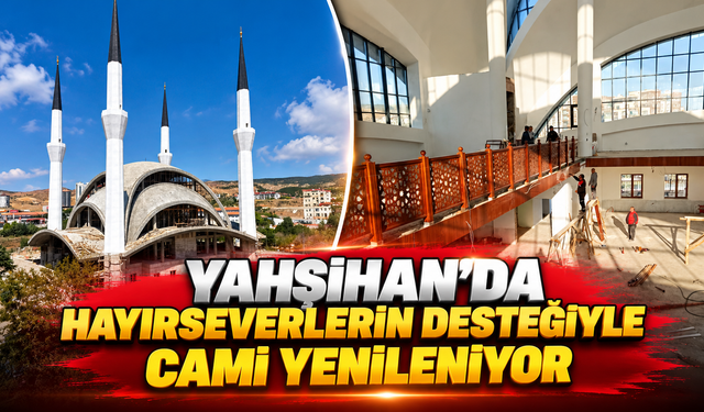 Yahşihan'da Hayırseverlerin Desteğiyle Cami Yenileniyor