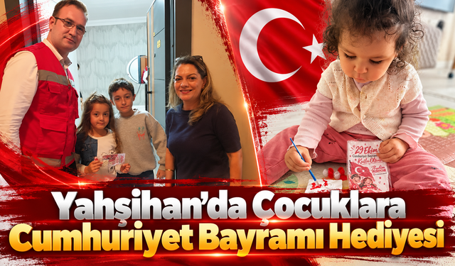 Yahşihan'da Çocuklara Cumhuriyet Bayramı Hediyesi