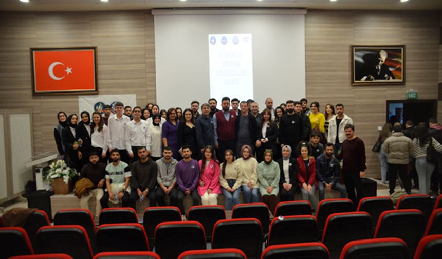 Üniversiteden 3 Aralık Dünya Engelliler Günü etkinliği