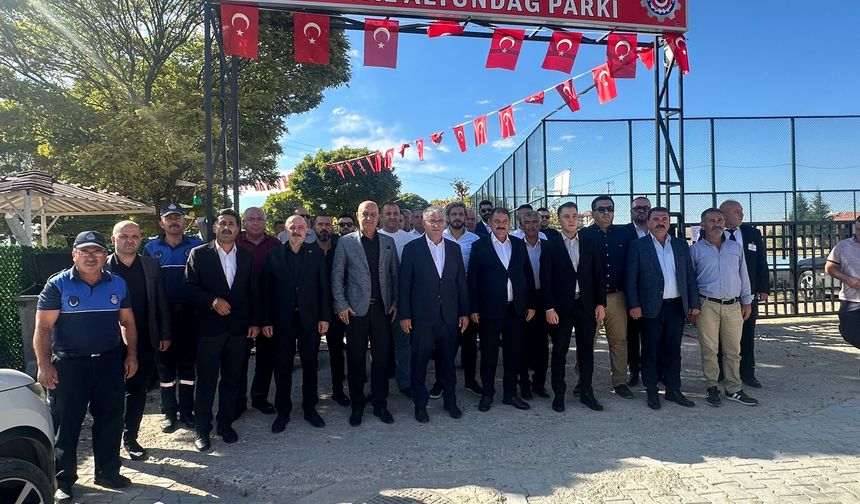 Balışeyh’te Uysal Altındağ Parkı Açıldı