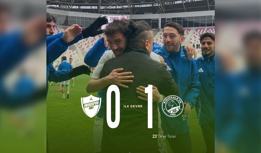 İlk Yarı Bitti! 1-0 Öndeyiz