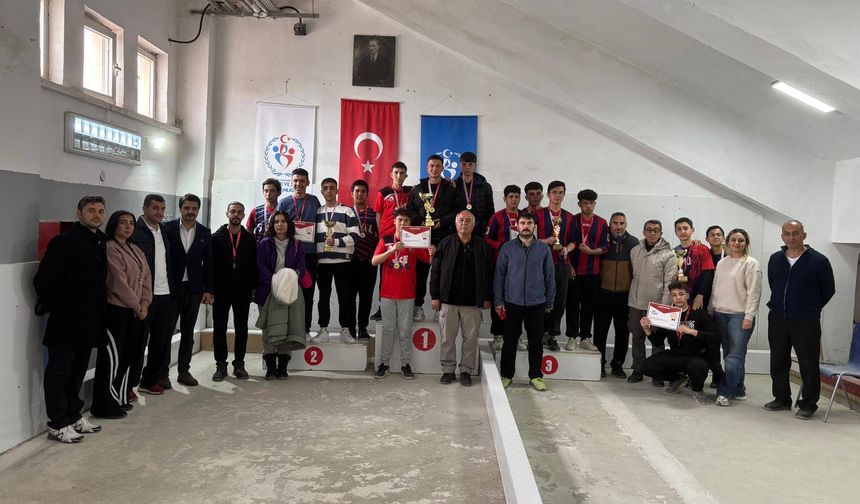 Kırıkkale’de Bocce Gençler Müsabakaları Tamamlandı