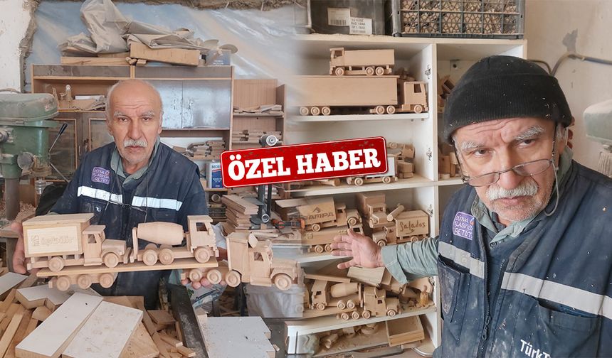 Kırıkkale’nin Oyuncak Ustası Büyük Bir Hayal Kuruyor