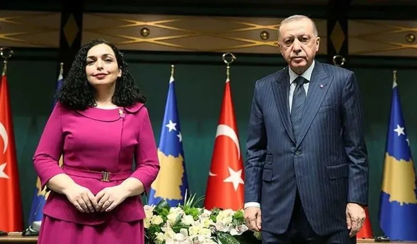 Kosova Cumhurbaşkanı Osmani’den Erdoğan’a Teşekkür: “Kosova’nın Sadık Dostu”