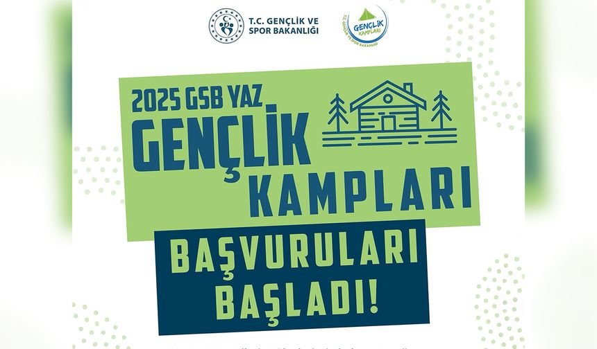 GSB Yaz Gençlik Kampları Başvuruları Başladı