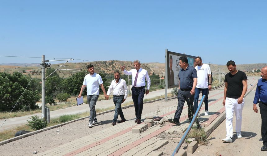 Yahşihan’da Taş Duvar Yenileme Çalışmaları Başladı