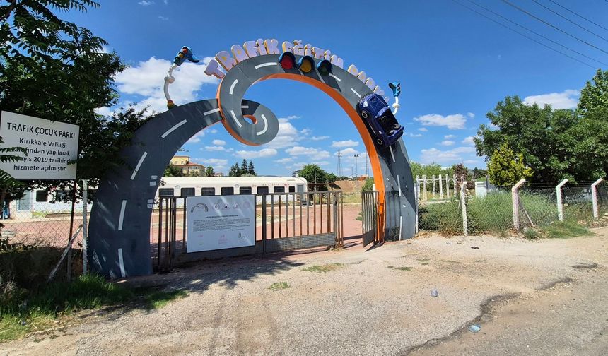 Bahşılı Çocuk Trafik Parkı Kaderine Terk Edildi