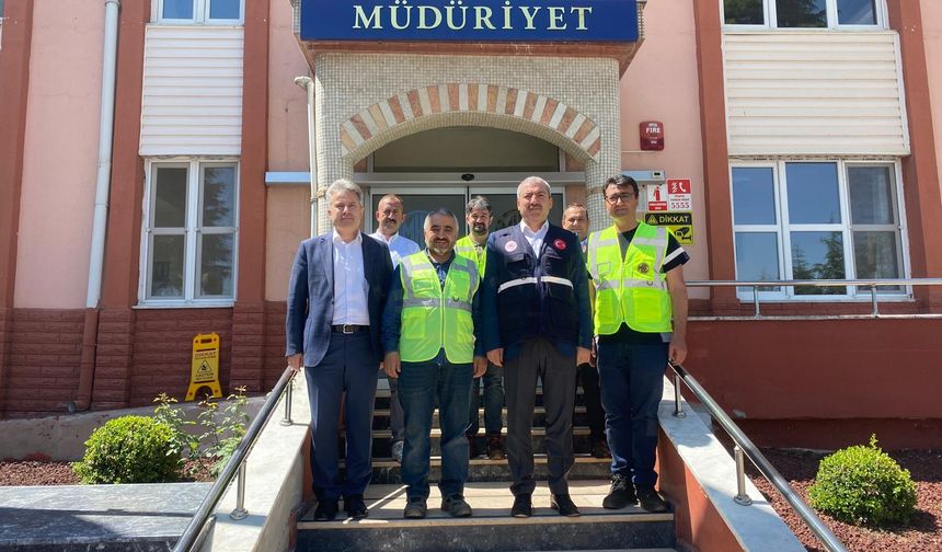 Çevre İl Müdürü Uğur Atar'dan MKE Tesislerine Ziyaret