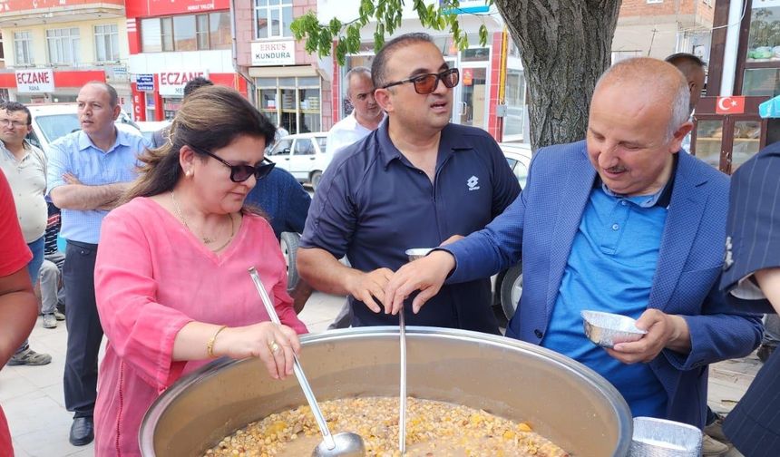 Muharrem Ayında Paylaşma Geleneği Keskin’de Yaşatıldı