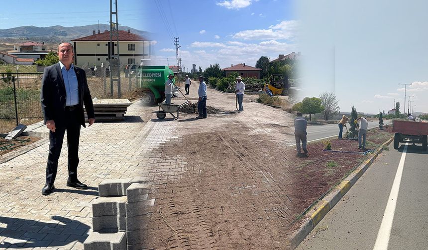 Balışeyh’te Belediye Çalışmaları Aralıksız Sürüyor