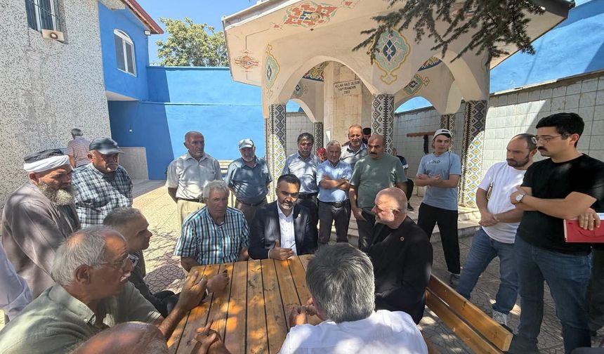 Kaplan ,Sulakyurt köylerini geziyor