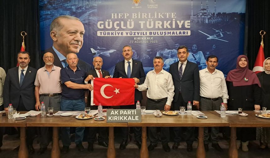 'Türkiye Yüzyılı Buluşmaları 'Kırıkkale'de yapıldı