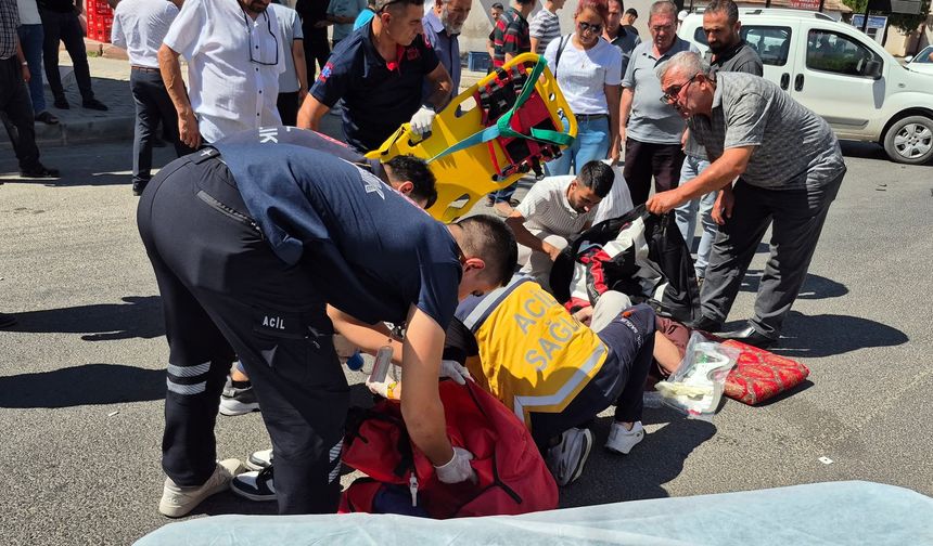 Yine motorsiklet kazası