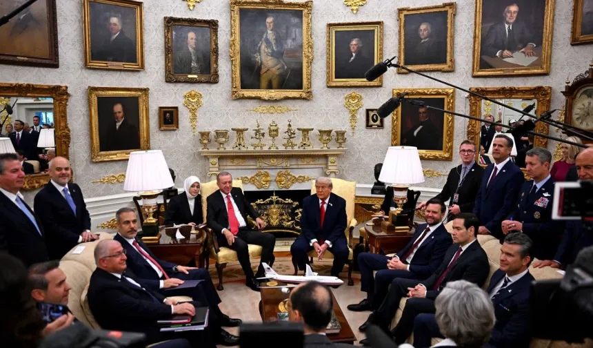 Erdoğan ve Trump Beyaz Saray’da 2 Saat Görüştü
